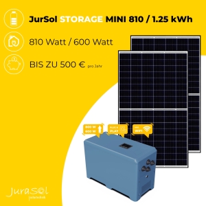 JurSol Storage Mini 810 W / 1.3 kWh, Solplanet